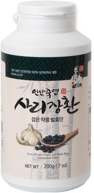 인산죽염 사리장환, 200g, 1개
