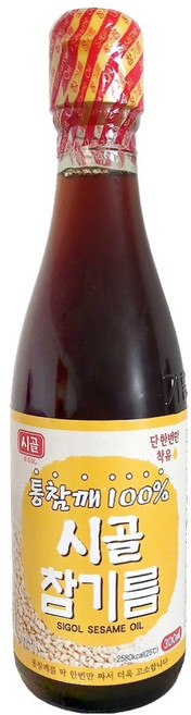 시골 통참깨 참기름, 1개, 300ml