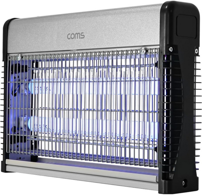 컴스 UV LED 대형 퇴치기 12W 실내용 업소용 축사용 포충기, PR002