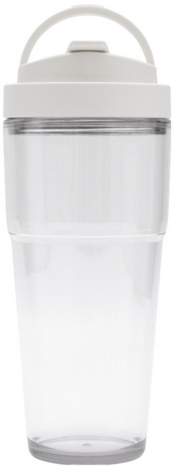 WOKY 沃廚 ECOZEN 渾圓杯 純透復刻款, 橡白色, 880ml, 1個