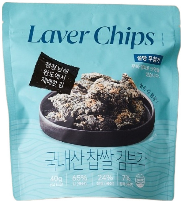 모던하우스 국내산 찹쌀 김부각, 40g, 1개