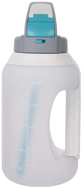 HIKARI 日光生活 頓頓桶吸管水壺 M708, 1個, 灰色, 1.5L