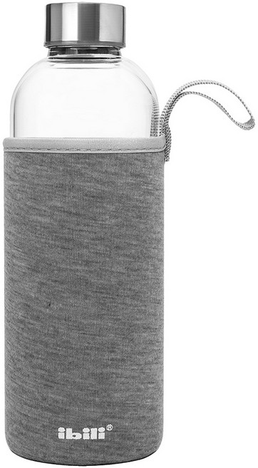ibili 附套玻璃水壺, 灰色, 550ml, 1個