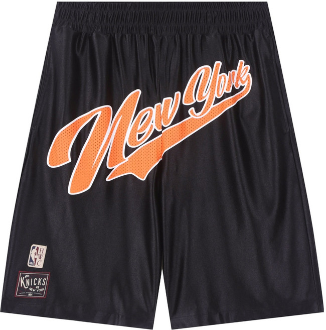 NBA 남녀공용 HWC NYK 사틴 오버핏 농구복 하의 N252TP851P