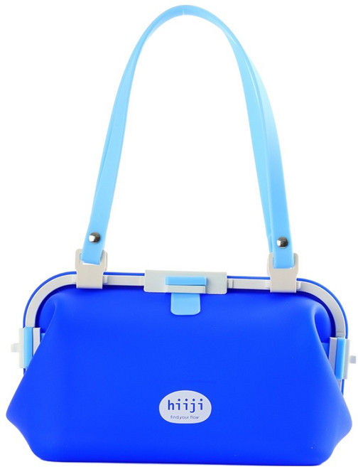 히지 실리콘 젤리박스 수영가방, 로얄블루