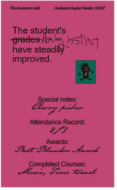 모노라이크 오디너리 데이즈 PVC 핸디 노트 02 Student, 혼합색상, 1개