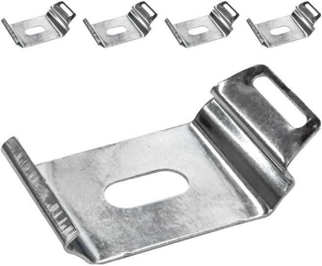 더원홈데코 알류미늄 블라인드 스냅 브라켓 35 x 30 x 20 mm, 메탈, 5개