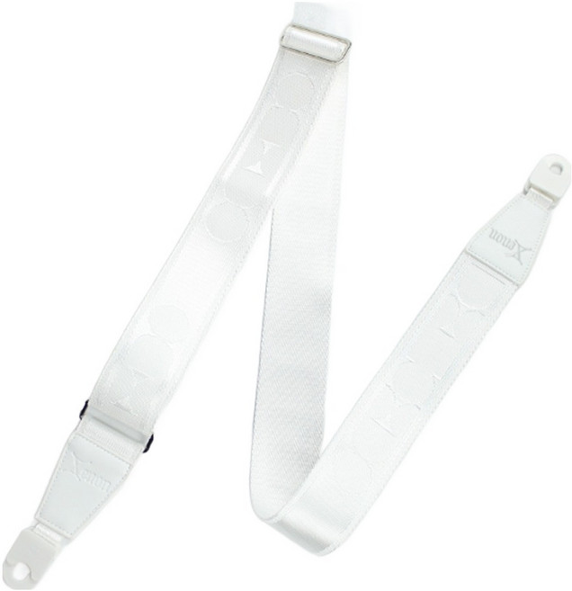 Xenon 락 잇 기타 스트랩, 1개, 화이트