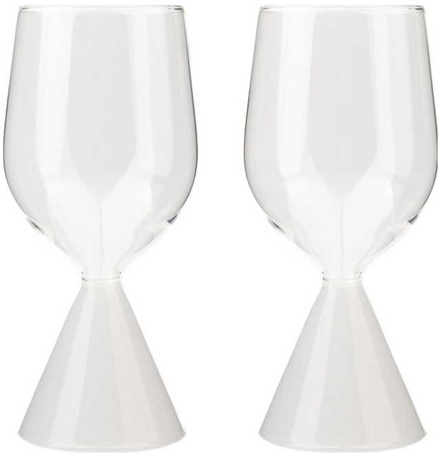 이첸도르프밀라노 투투 매트 내열 화이트 와인잔 화이트, 350ml, 2개