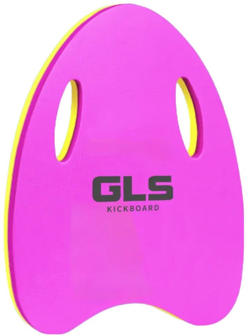 GLS 프리미엄 핸들형 다용도 킥보드 G-SWKB03, C.2 핑크 + 옐로우