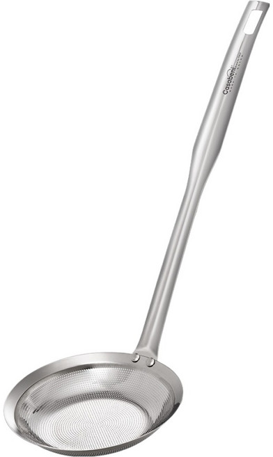 까사베니 스텐 초미세 거름망 국자 타공형, 1개