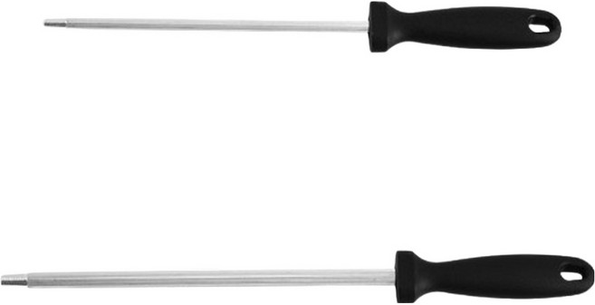 타이드코 야스리 연마봉 2종 세트, 블랙 시크, 1세트