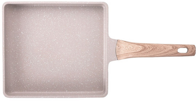 쿠킨 키친플라워 인덕션 쿠킨 모닝와이드 사각 계란말이팬 특대형, 23cm, 1개