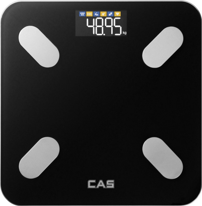 카스 스마트인 바디 블루투스 체성분 체지방 체중계, 1개, 혼합색상, BFA-S12