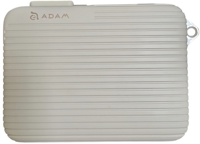 ADAM elements 亞果元素 旅行用自帶線行動電源 10000mAh Type-C, VIONTA T1, 奶茶色
