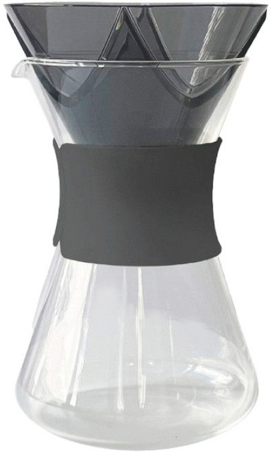 HARIO 好璃奧 輕巧咖啡壺組1st OCP-40-B, 400ml, 1套, 濾杯 + 咖啡壺