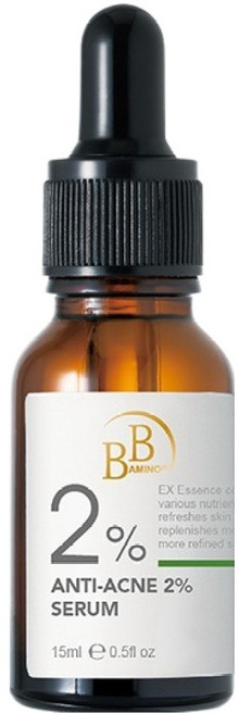 BB AMINO 科研 2%無酸抗荳調理精華, 1個, 15ml
