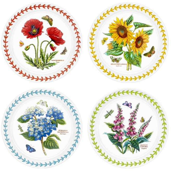 포트메리온 보타닉가든 메도우 쿠페접시, 혼합색상, 4개