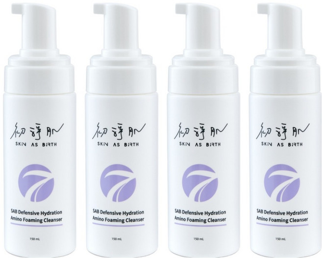 CLINICO CARE 科立健 SAB 初淨肌 七重賦活保濕潔顏慕斯, 150ml, 4個
