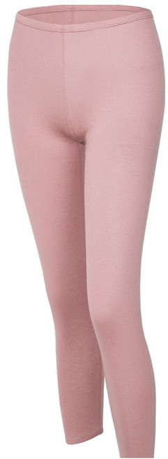 크리비아 여성용 장미 모티프 라이오셀 간절기 9부 내의 하의