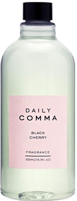 데일리콤마 시그니쳐 디퓨저 리필액, 1개, 500ml, 블랙체리