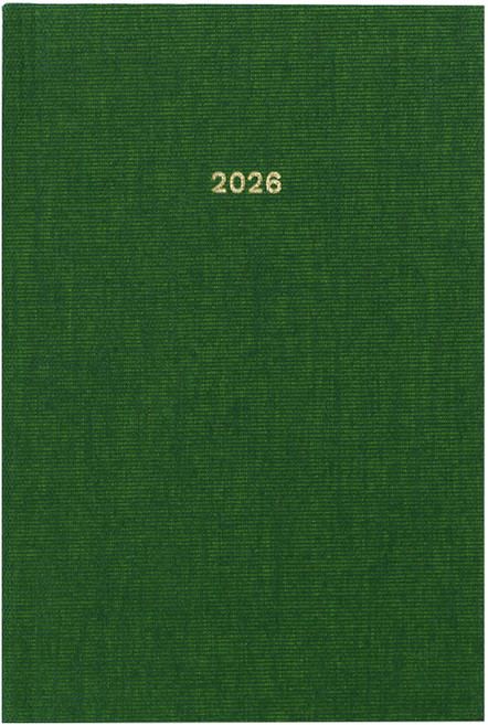페이퍼리안 2026년 애티튜드 데일리 플래너 A6, 에메랄드 그린, 1개