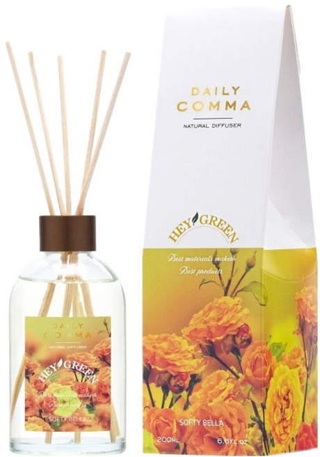 데일리콤마 헤이그린 디퓨저, 1개, 200ml, 소프티벨라