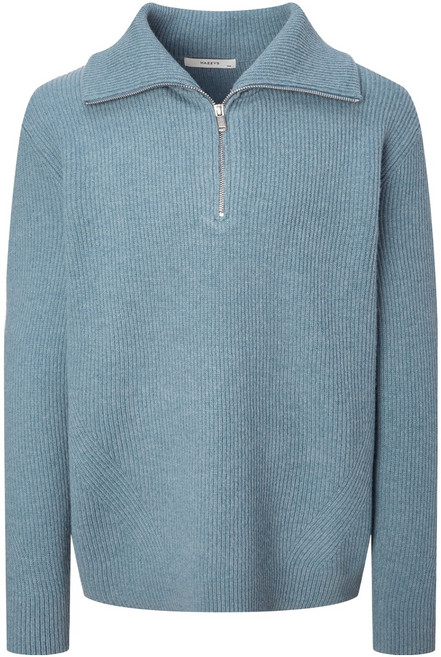 헤지스 남성용 울 하프 집업