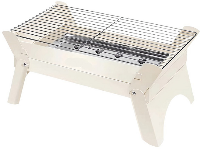 FUNS野趣 便攜式加厚折疊烤肉架, 1個