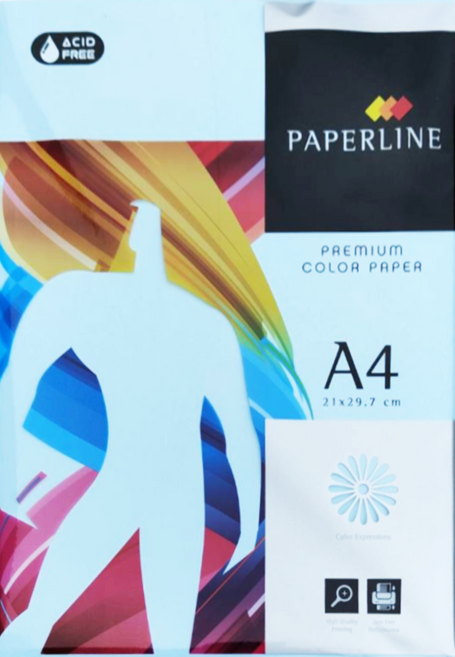 PAPERLINE 影印紙 120 80g, A4, 1包