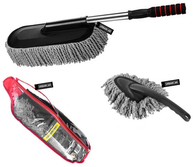 어반카 차량용 극세사 길이조절 먼지털이 세트, 1세트