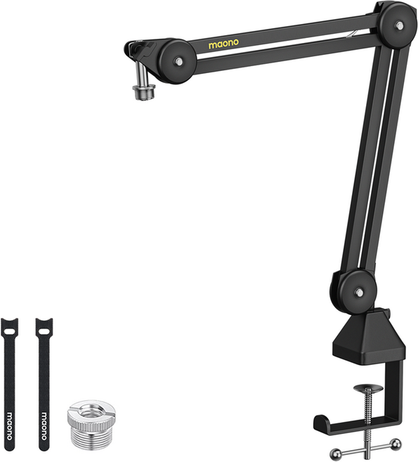 마오노 마이크 붐암 스탠드, 블랙, 1개, BA37