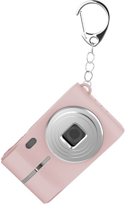 부이 Y2K 휴대용 사진 영상 미니 레트로 감성 디지털 카메라 + SD카드 + 고양이키링 세트 B5CA-02K, B5CA-02K(PINK), 1세트