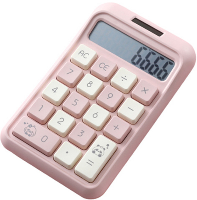 윰스 핸디형 초콜릿 계산기, 핑크, 1개