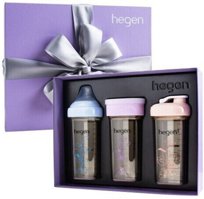 헤겐 플로럴 컬렉션 선물세트, 블루, 퍼플, 핑크, 1세트, 990ml