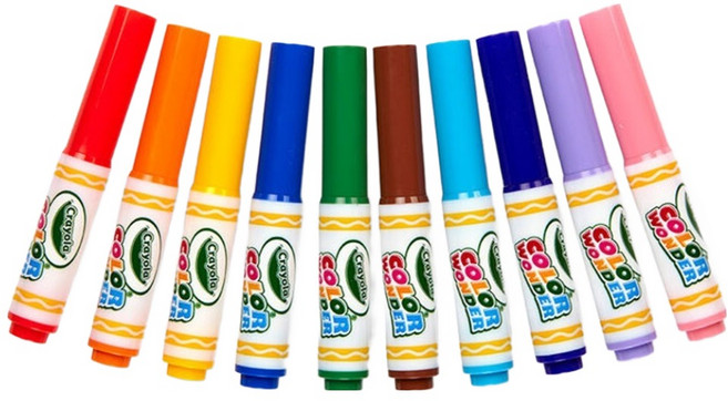 Crayola 繪兒樂 迷你馬克筆 經典, 10色, 1組