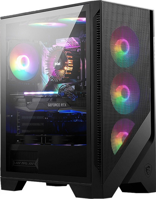 에스티컴퓨터 2025 게임용 조립PC 코어i5 인텔 14세대 라데온 RX 9060 XT, 코어i5-14400F, 32GB, 1TB, Free DOS