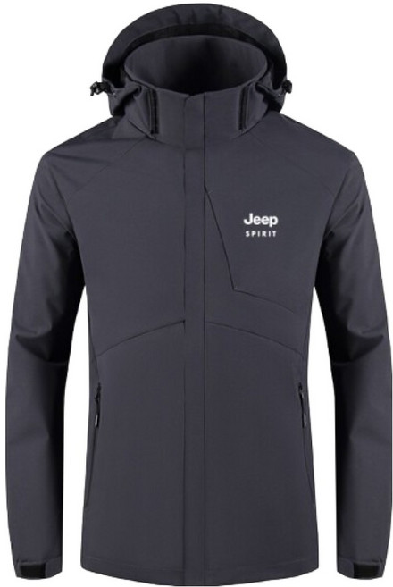 Jeep 男女通用素色防風外套