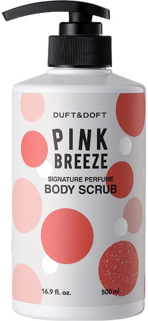 더프트앤도프트 시그니처 퍼퓸 바디 스크럽 핑크브리즈, 1개, 500ml