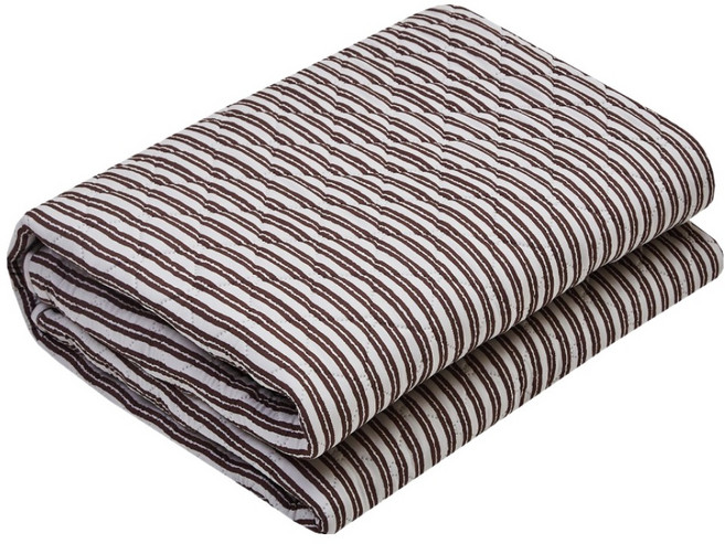 HanilMedical 워셔블 카본열선 전기매트, 초크브라운, 더블(135 x 180 cm)