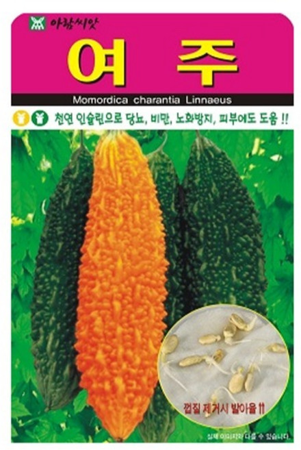 아람종묘 여주 씨앗 10p, 1개