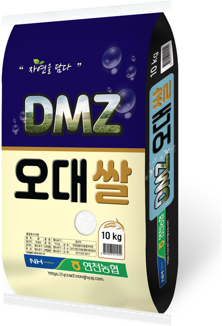 연천농협 2026년산 햅쌀 DMZ 오대쌀 백미 상등급, 10kg, 1개