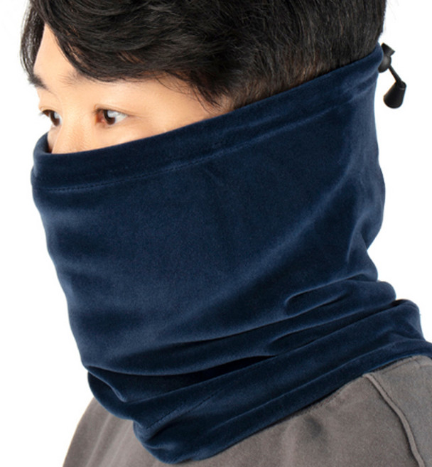 하이마운트 극세사 넥워머, 네이비, 1개