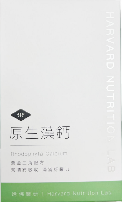 哈佛醫研 原生藻鈣, 1個, 60顆