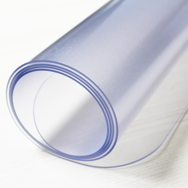 커버팩토리 프리미엄 반투명 유리대용 테이블 매트, 1개, 120cm x 80cm x 두께 1mm