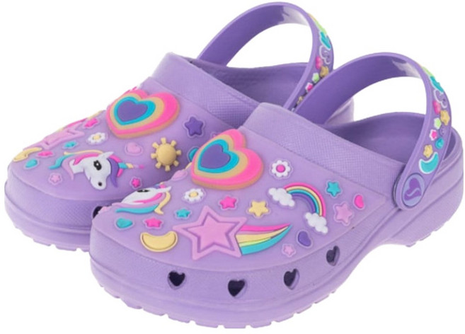 SKECHERS 兒童款 HEART CHARMER D楦涼拖鞋 308406LLVMT