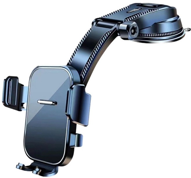 지리즈 차량용 유리 흡착 대쉬보드 핸드폰 거치대, 1개, 블랙