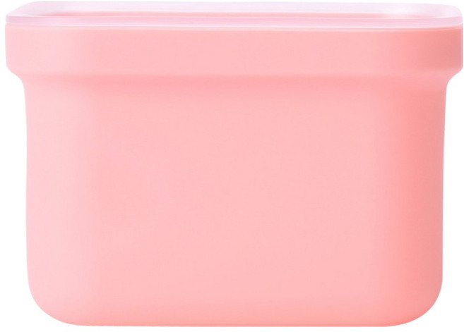 빅벅 실리콘 대용량 큐브 이유식 얼음틀, 핑크, 1개, 250ml