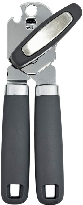 바른리빙 핸들 캔 통조림 따개 오프너, 그레이, 1개