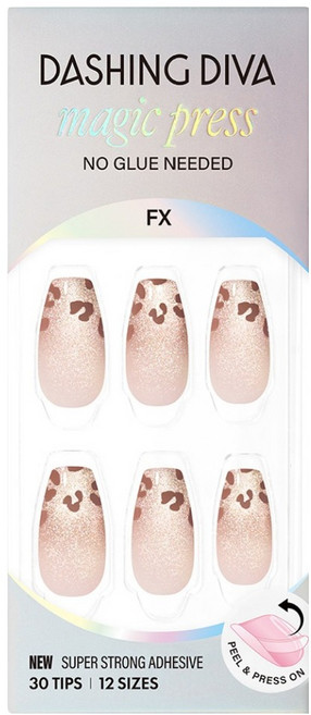 데싱디바 매직프레스 네일 코핀, 레오, 1세트